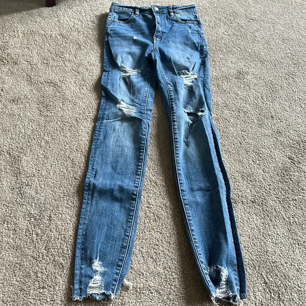American eagle blue jeans